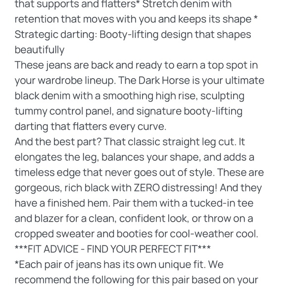 Judy Blue Jeans-Size 0/2 - Picture 4 of 4